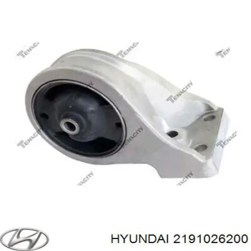 Подушка двигателя передняя Kautek HYEM042