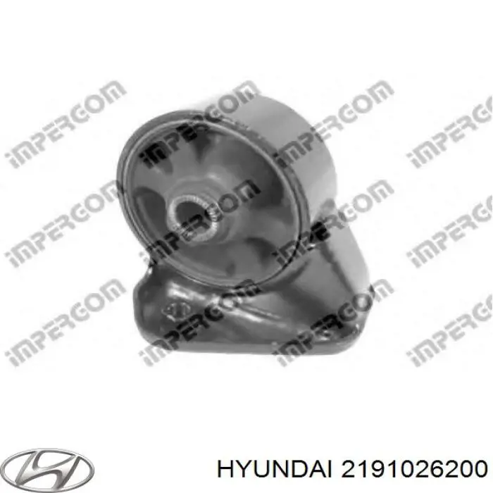 2191026200 Hyundai/Kia подушка (опора двигателя передняя)