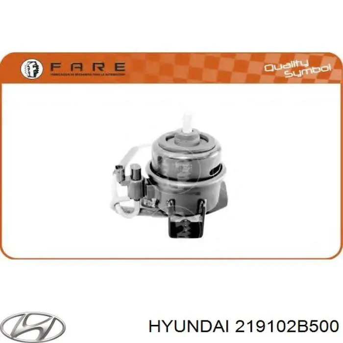 Купить 219102B500 Hyundai/Kia Передняя опора двигателя