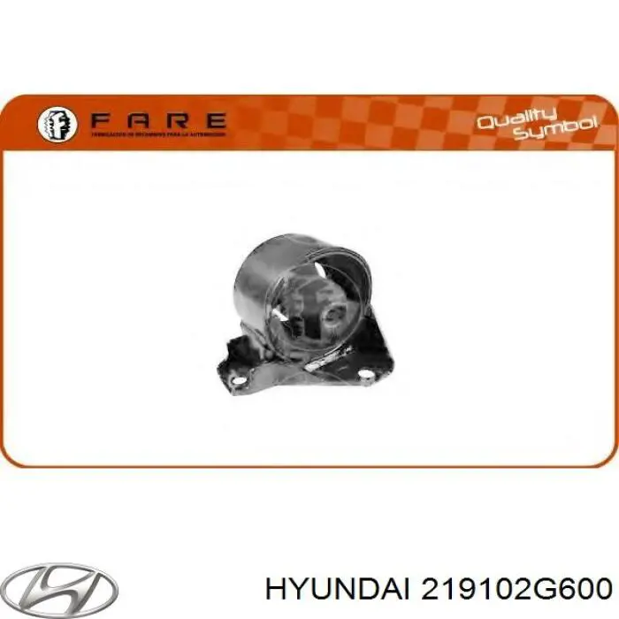 21910-2G600 Hyundai/Kia coxim (suporte dianteiro de motor)