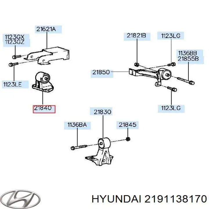 Купить 2191138170 Hyundai/Kia 