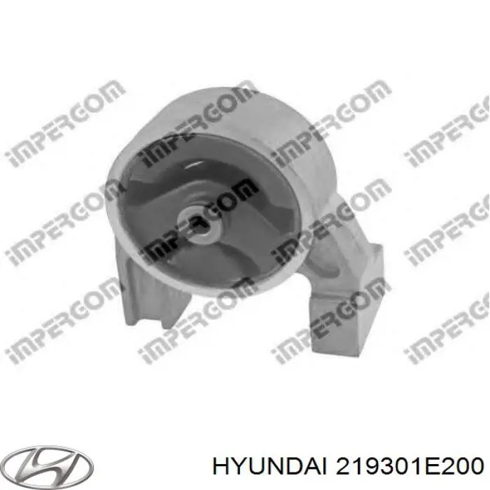 Подушка (опора) двигателя задняя Hyundai/Kia 219301E200