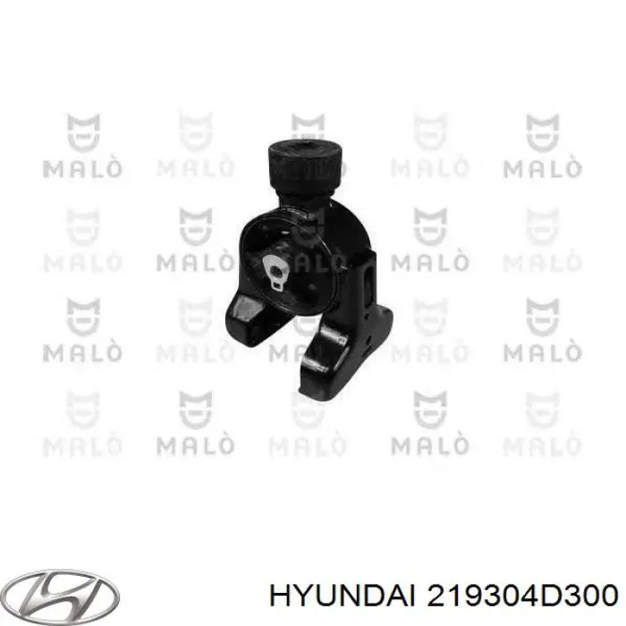 219304D300 Hyundai/Kia подушка (опора двигателя задняя)