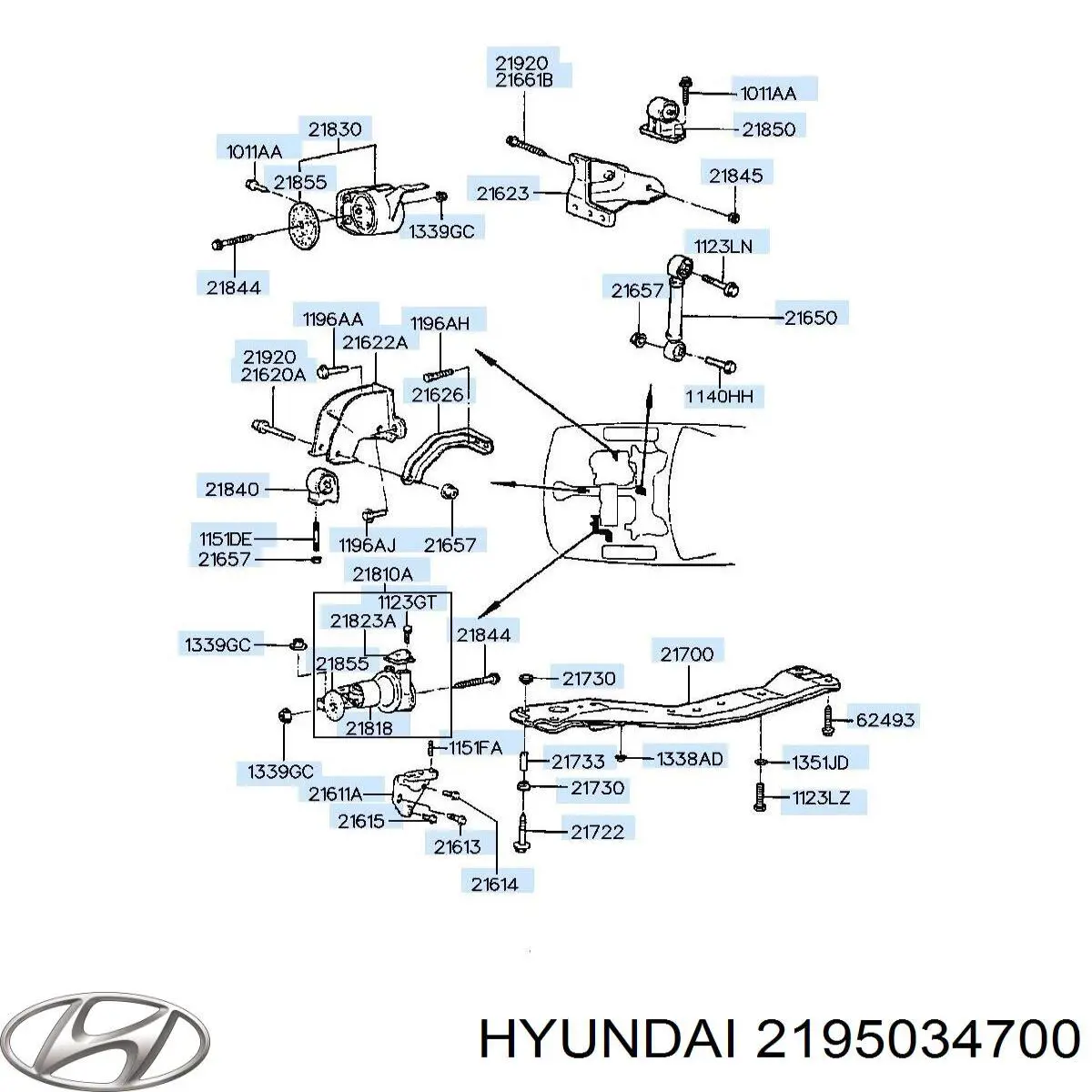  2195034700 Hyundai/Kia