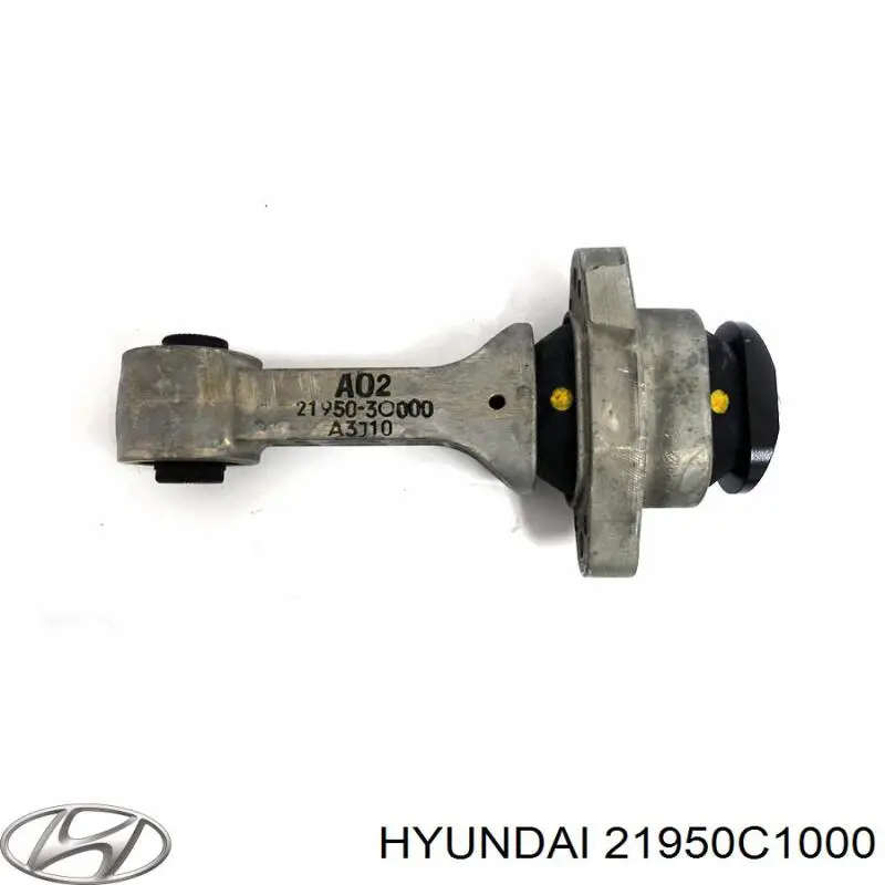 21950C1100 Hyundai/Kia подушка (опора двигателя передняя)