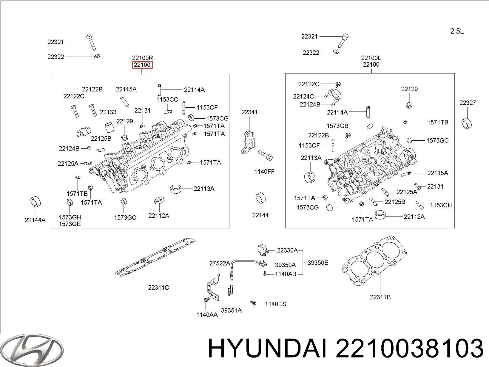  2210038103 Hyundai/Kia