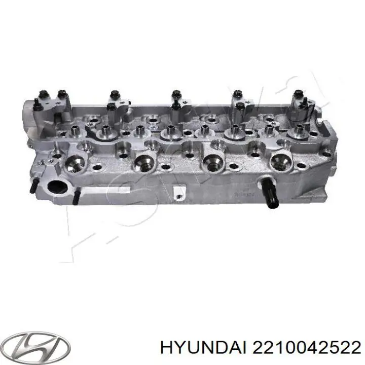 Головка блока цилиндров 2210042522 Hyundai/Kia