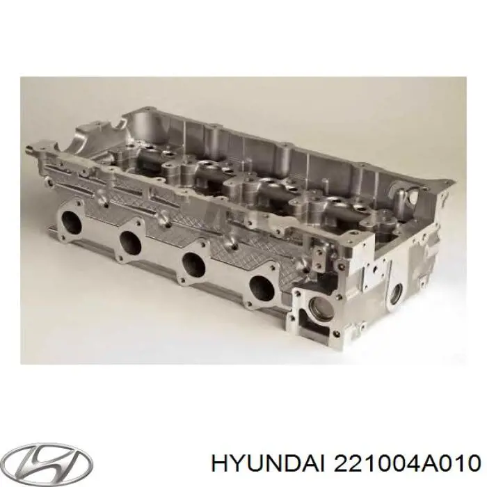 Головка блока цилиндров 221004A010 Hyundai/Kia