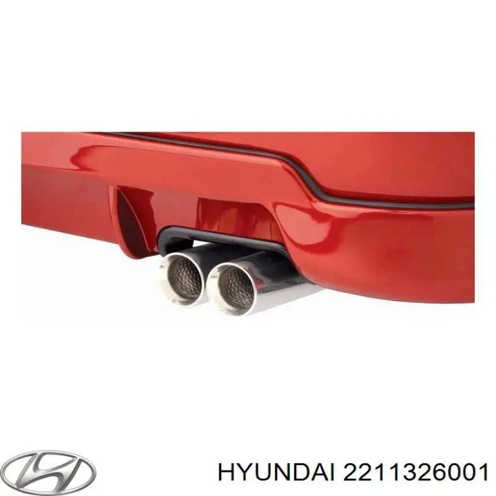 Assento de válvula de escape para Hyundai Coupe (GK)