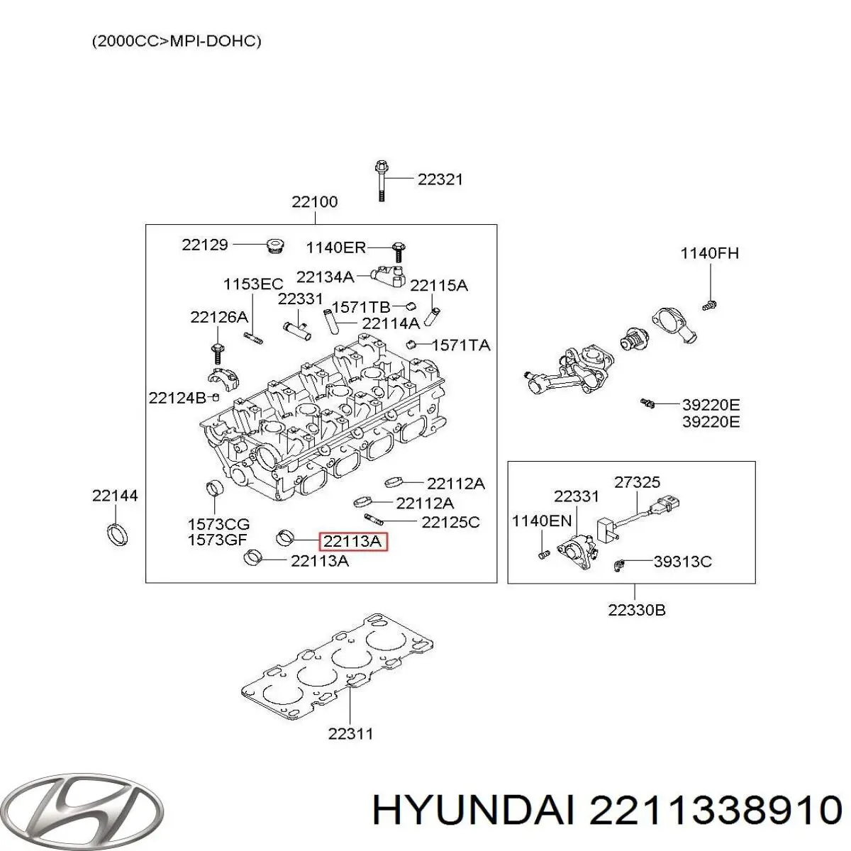  2211338910 Hyundai/Kia