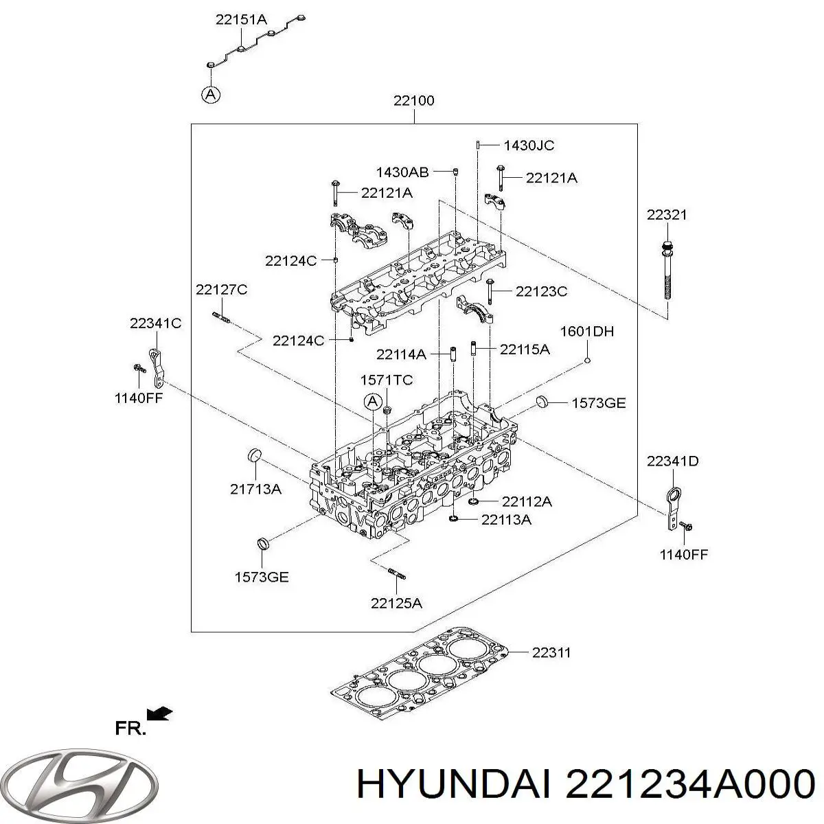  221234A000 Hyundai/Kia