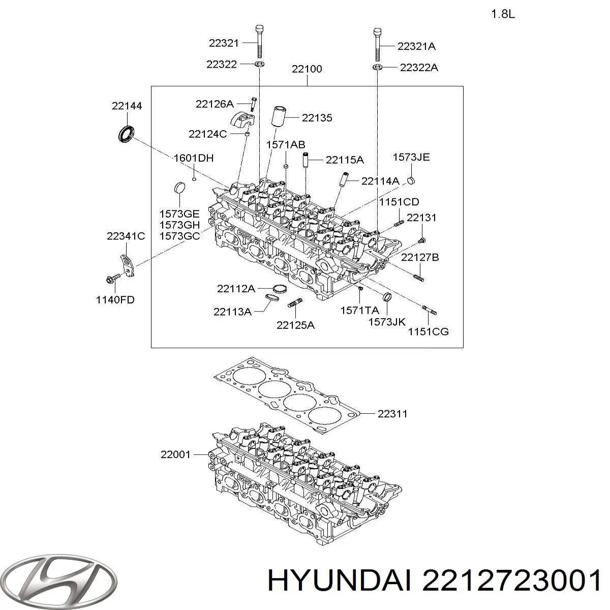  2212723001 Hyundai/Kia