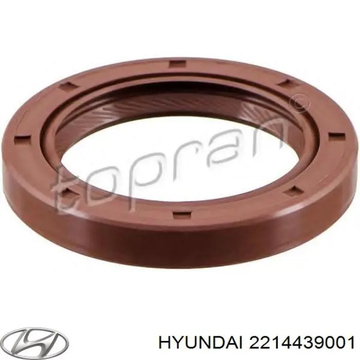 2214439001 Hyundai/Kia Сальник двигателя, распредвала