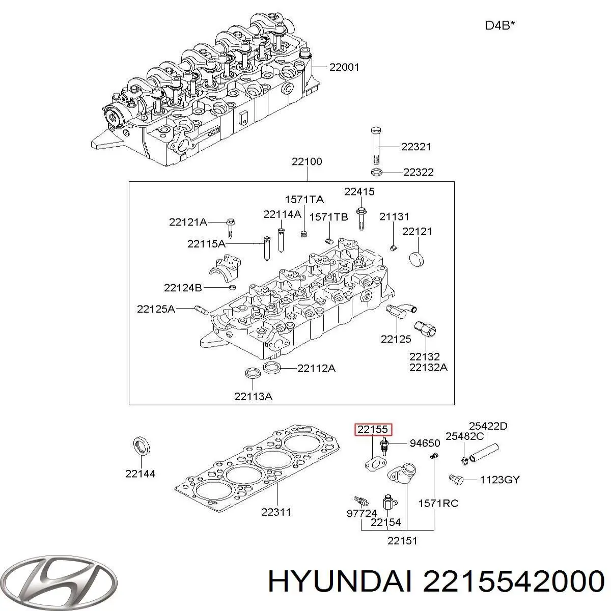  2215542000 Hyundai/Kia