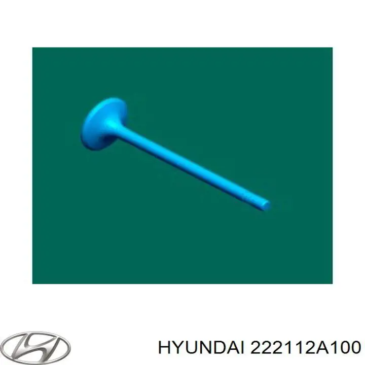 Válvula de admisión 222112A100 Hyundai/Kia