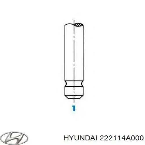 Клапан впускной на Hyundai H-1 STAREX Grand Starex 