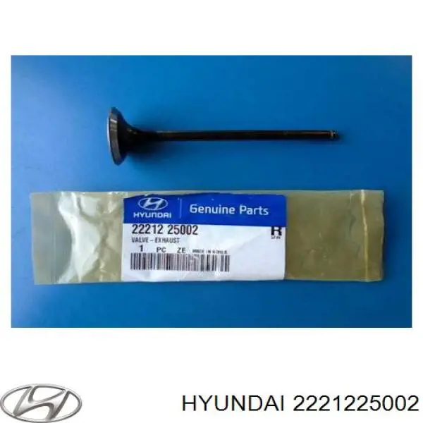2221225002 Hyundai/Kia клапан выпускной