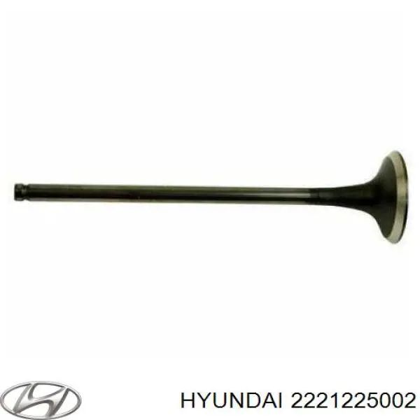 Клапан випускний 2221225002 Hyundai/Kia