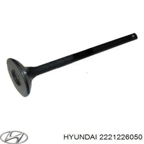 2221226050 Hyundai/Kia клапан выпускной