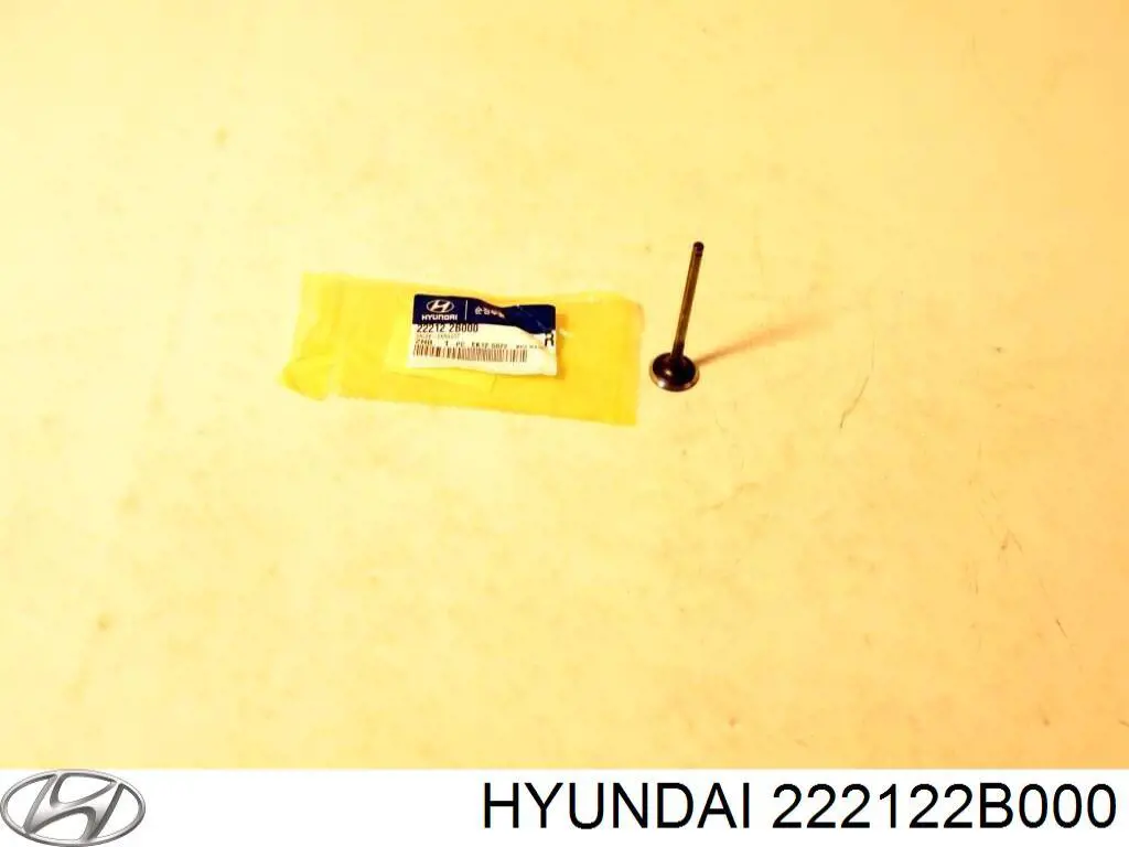 222122B000 Hyundai/Kia клапан выпускной