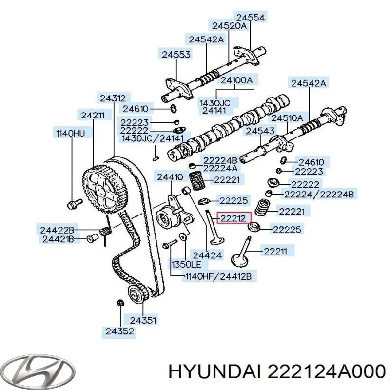 Выпускной клапан HCZA020E Parts-Mall