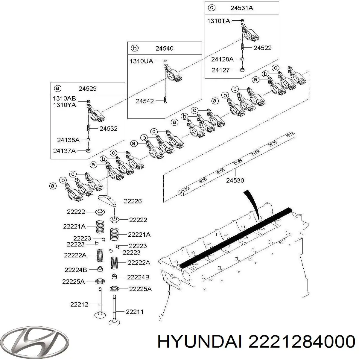 2221284000 Hyundai/Kia 