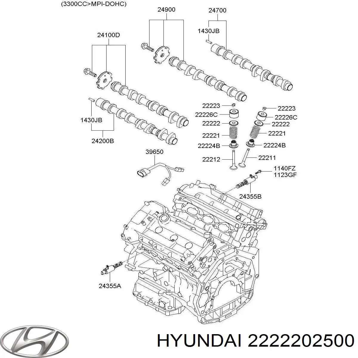  2222202500 Hyundai/Kia