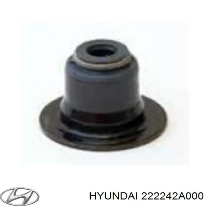 Купить 222242A000 Hyundai/Kia Сальник клапана (маслосъемный), впуск/выпуск