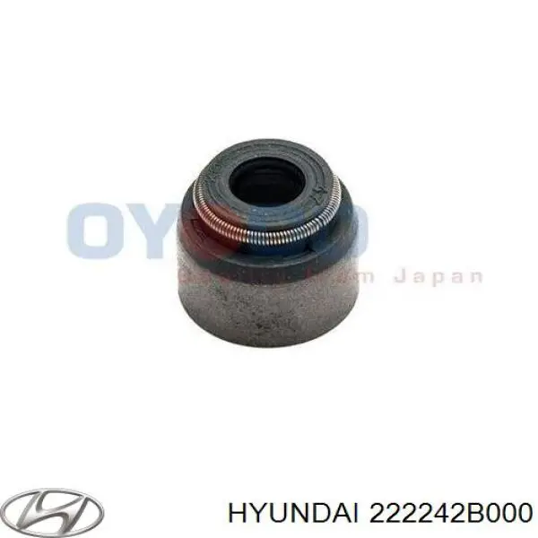222242B000 Hyundai/Kia сальник клапана (маслосъёмный выпускного)