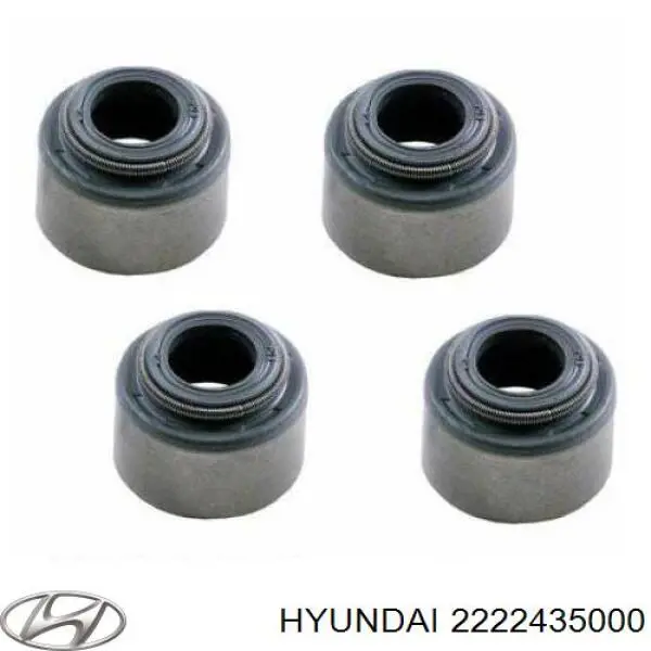 Купить 2222435000 Hyundai/Kia Сальник клапана (маслосъемный), впуск/выпуск