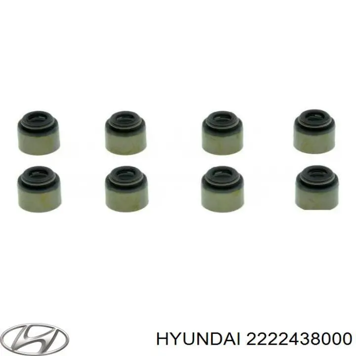 Сальники клапанов 2222438000 Hyundai/Kia