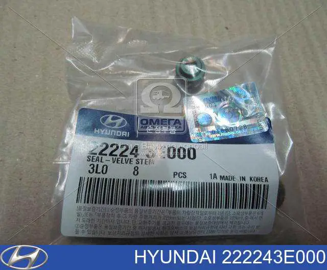 Маслосъемный сальник клапана впуск/выпуск Hyundai/Kia 222243E000 цена, от 1.05 USD