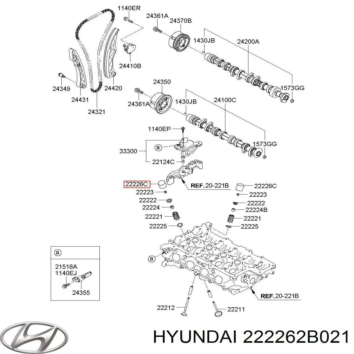 222262B421 Hyundai/Kia
