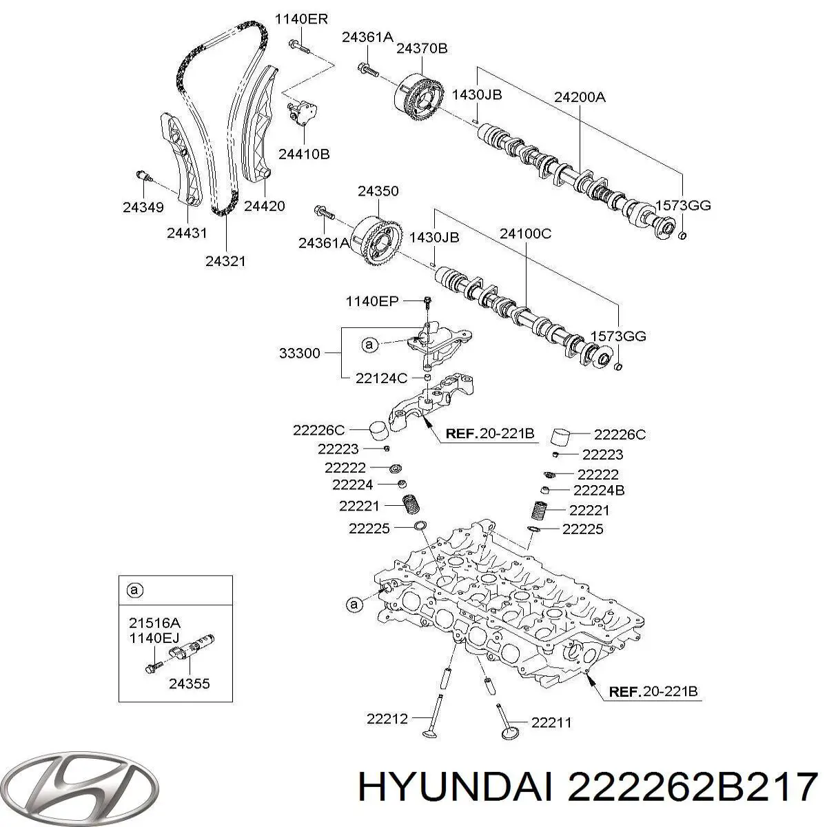 222262B217 Hyundai/Kia 