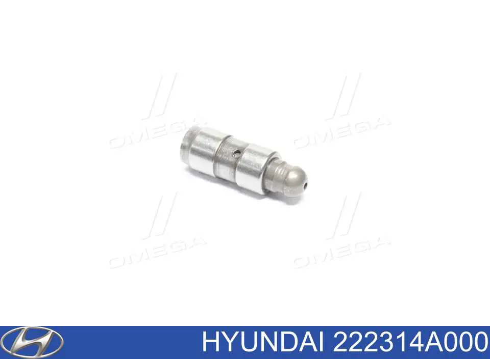 222314A000 Hyundai/Kia гидрокомпенсатор (гидротолкатель, толкатель клапанов)