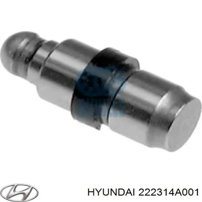 Compre 222314A001 Hyundai/Kia Compensador hidrâulico (empurrador hidrâulico), empurrador de válvulas