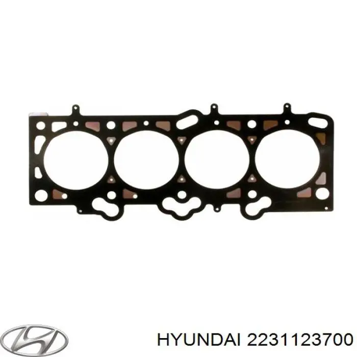 Vedante de cabeça de motor (CBC) Hyundai/Kia 2231123700