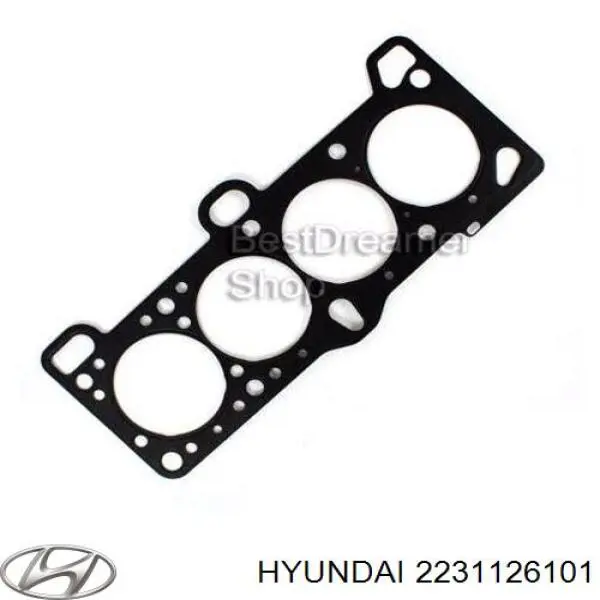Прокладка головки блока цилиндров (ГБЦ) Hyundai/Kia 2231126101