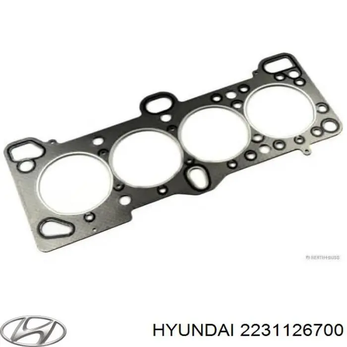 Прокладка головки блока цилиндров (ГБЦ) Hyundai/Kia 2231126700