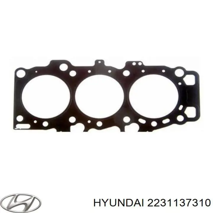 Прокладка головки блока цилиндров (ГБЦ), левая Hyundai/Kia 2231137310 цена, от 24.17 USD