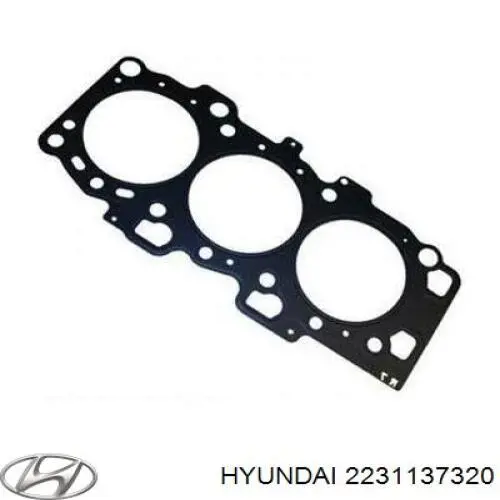 2231137320 Hyundai/Kia прокладка головки блока цилиндров (гбц правая)