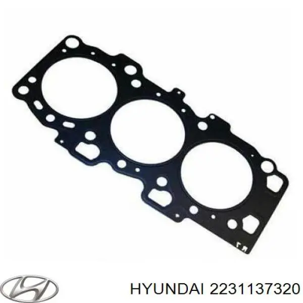 Junta de culata derecha 2231137320 Hyundai/Kia