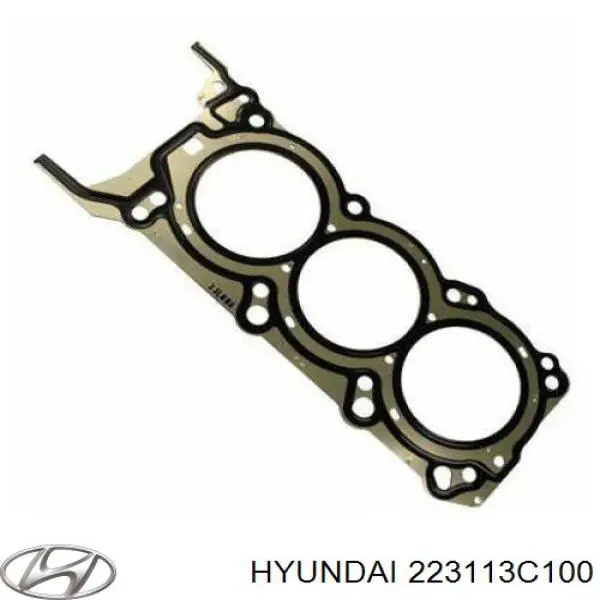 Левая прокладка ГБЦ 223113C100 Hyundai/Kia