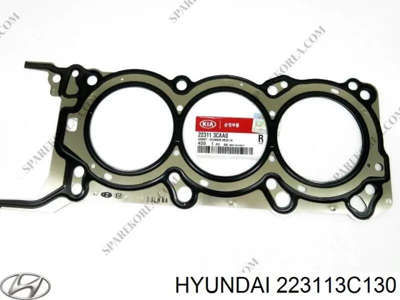 Прокладка головки блока цилиндров (ГБЦ), левая Hyundai/Kia 223113C130 цена, от 11.05 USD