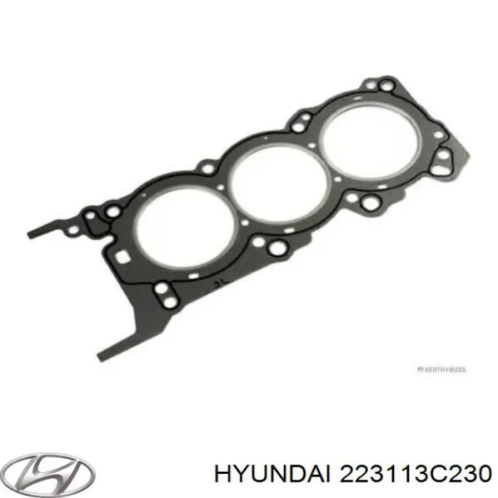 Прокладка головки блока цилиндров (ГБЦ), левая Hyundai/Kia 223113C230 цена, от 17.80 USD
