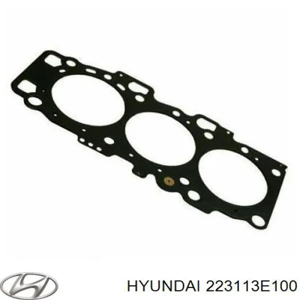 223113E100 Hyundai/Kia прокладка головки блока цилиндров (гбц левая)
