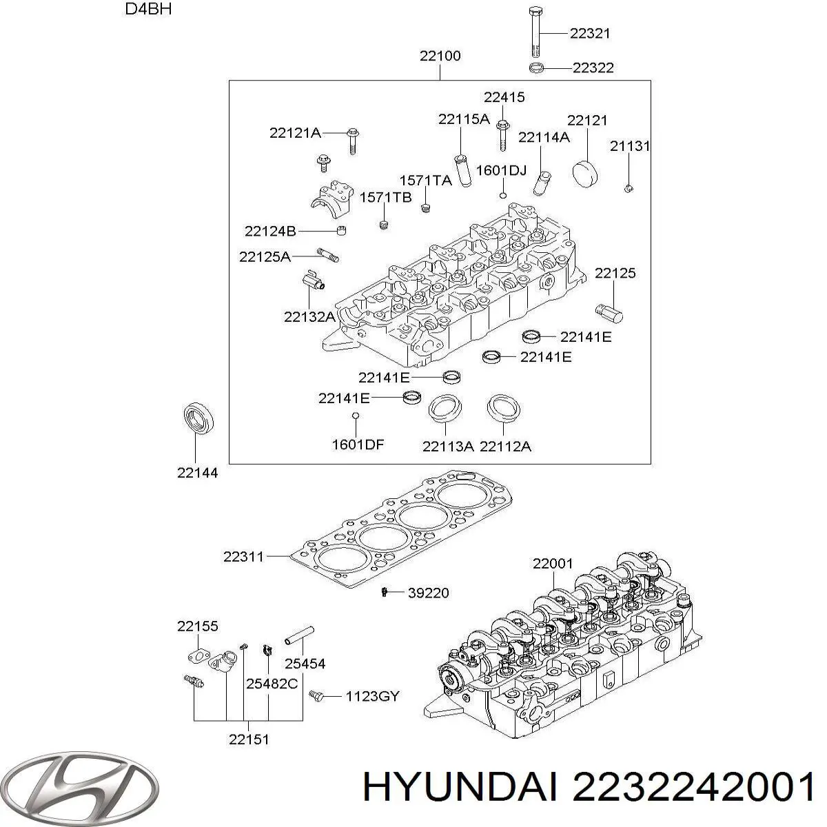  Hyundai/Kia 2232242001 цена, от 1.21 USD