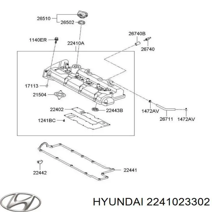 2241023302 Hyundai/Kia 