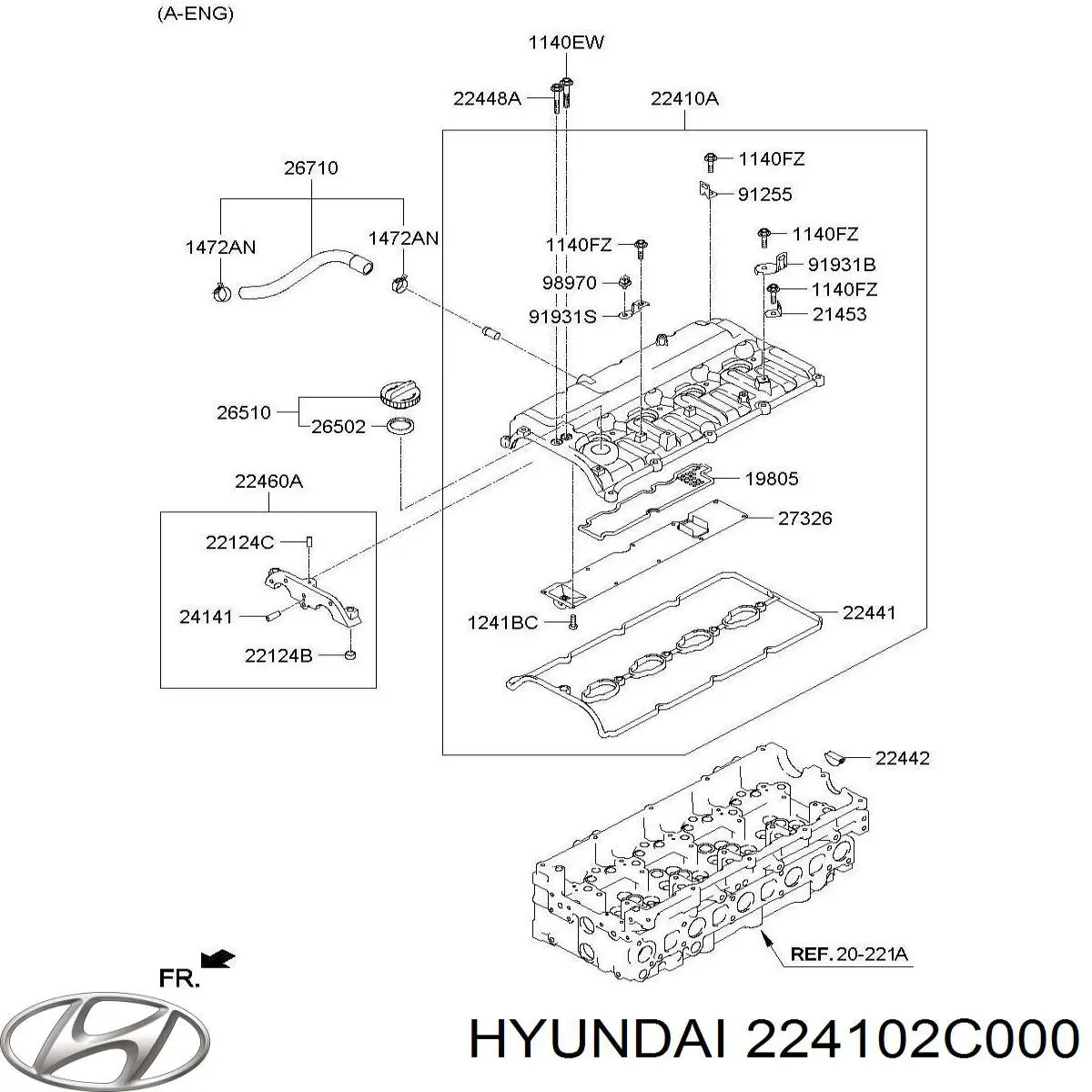 224102C000 Hyundai/Kia 