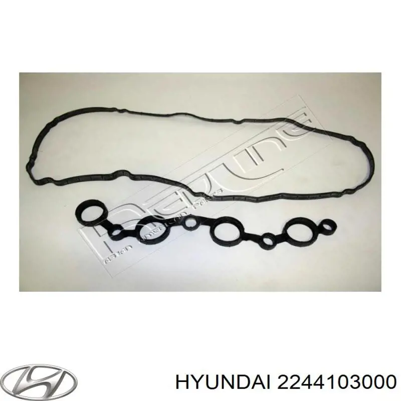 Прокладка клапанной крышки двигателя, комплект Hyundai/Kia 2244103000